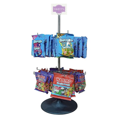 Counter hook stand rotary - hook,