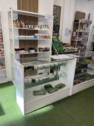 White shop counter - shop,