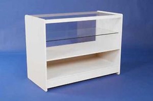 White half glass - white,