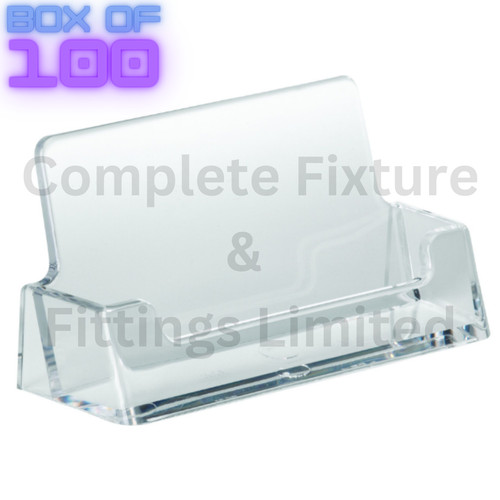 100 acrylic business card - acrylic,