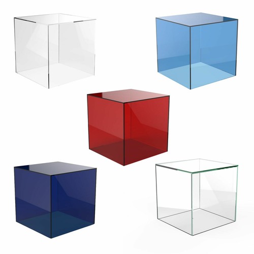 Acrylic cube display stand - acrylic,