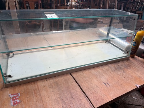 Vintage seal display - seal, cabinet