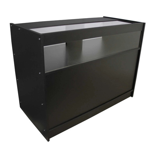 Glass shelf showcase - 1/4,