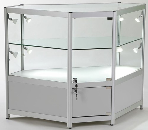 Glass lit showcase - , 2/3