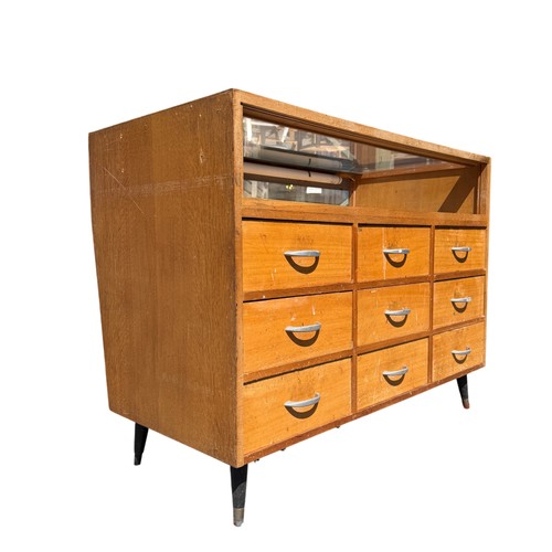 Mid century haberdashery shop - century,
