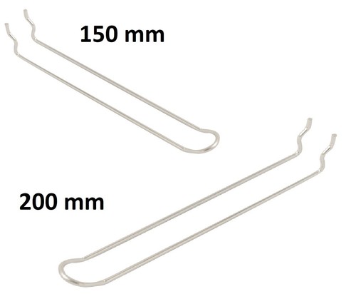 Shop display hooks fits 25mm - display,