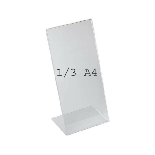 Acrylic trifold angled - x,