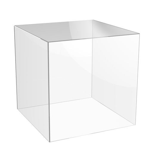 Acrylic cube shop display - shop,