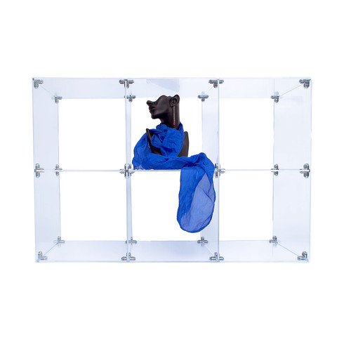Acrylic cube display showcase - display,