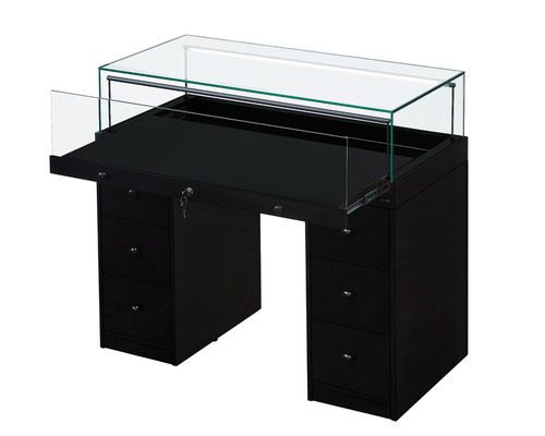 Glass display counter - glass,