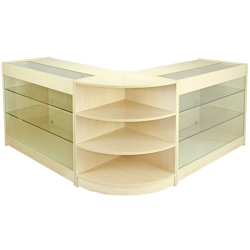 Shop counter retail maple - shop,