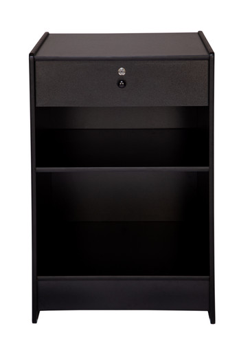 Black till counter 600mm - black,